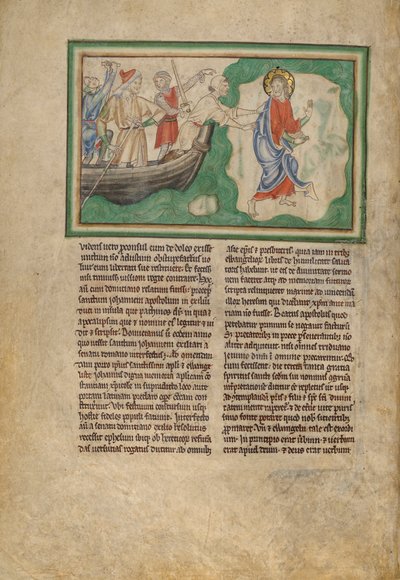 The Arrival of Saint John on Patmos by Unbekannt Unbekannt